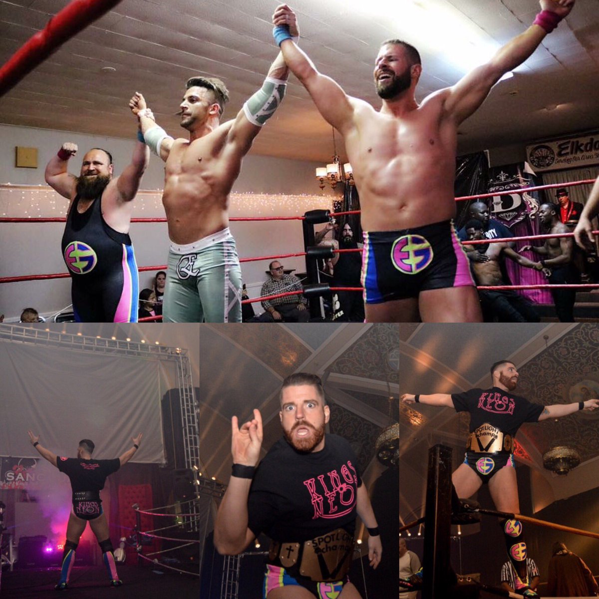 johnkevin_01's tweet photo. Neon Never Dies! The ExerGuys! The Neon World Order! We may not have been together Friday night but wherever we are, we take over! #exerguystakeover #exerguysrock #neonneverdies #neonworldtour #neonworldorder #exerguys #exerguy https://t.co/Gba60WUQTW