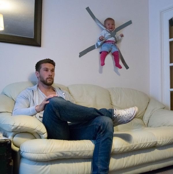 KLightenUp's tweet photo. #AndTheMoralOfTheStoryIs never let Uncle Bob watch your child again!😳 https://t.co/3OIUMjfc00