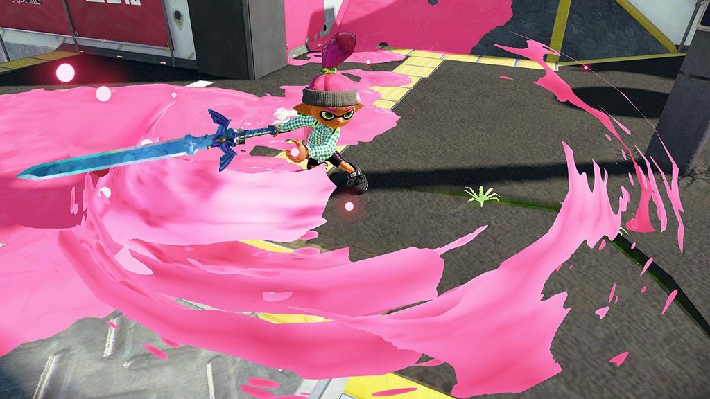 SplaToomlp's tweet image. クソコラ班から速報だ。アップデートver.Kでは、今までには無かったブキやギアが多数追加されるようだ。期待しないで待っていよう。