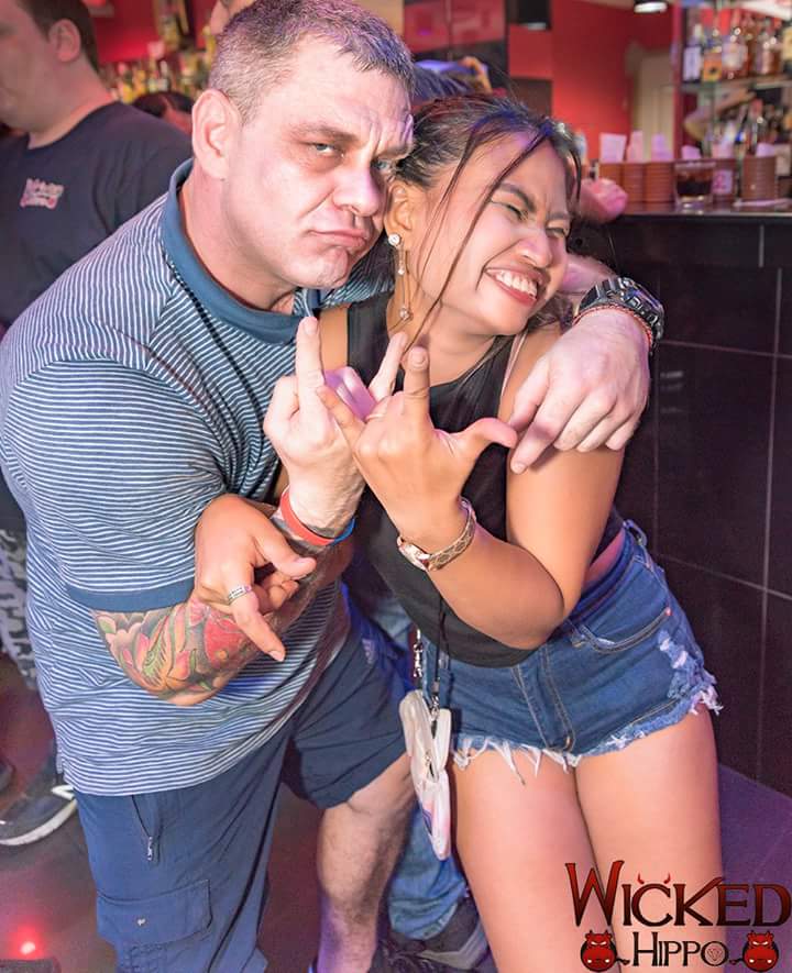 WickedHippo's tweet photo. Keeping the Wicked Hippo weird. What we do nightly! Come join the weirdness at Wicked Hippo on Soi Diamond on Walking St. #soidiamond #pattaya #walkingstreetpattaya #bargirl #bargirls #crazyfun #thaigirls https://t.co/j8Zu509bFK