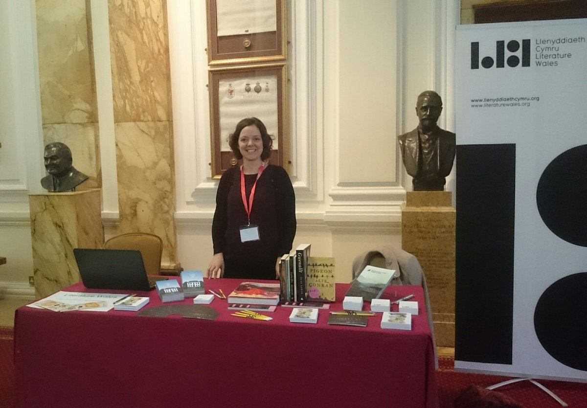 LitWales's tweet photo. Great day talking to students at #CWCreative17 @CareersWales Lots of enthusiastic creative writers to watch out for in the future. https://t.co/TnT1gktZxq