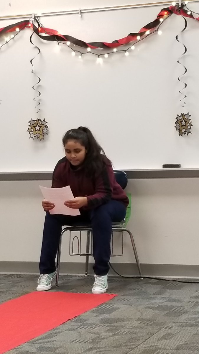 MissCMiranda's tweet photo. Celebrating and reading aloud our personal narratives on the red carpet.  😎 #superstarwriters #CIAMatters #CIARocks https://t.co/1jVaguZYVE