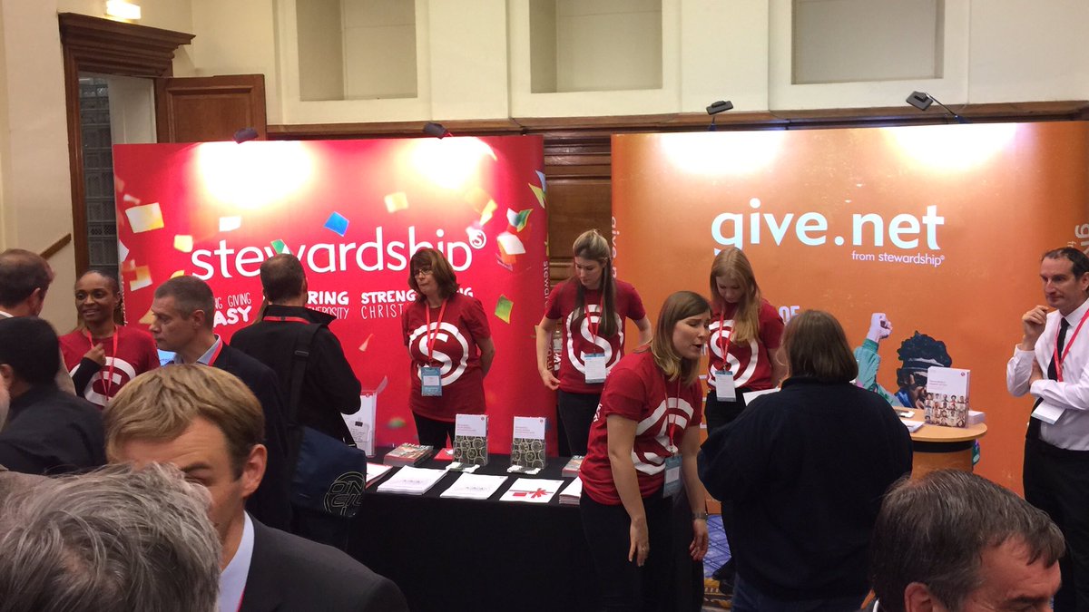 davidmcgregor25's tweet photo. Great to visit the friendly faces at the @stewardshipnews stand at lunch - but sadly, no t-shirts! ☹️ #RFConf17 https://t.co/NXPXY2lNu8