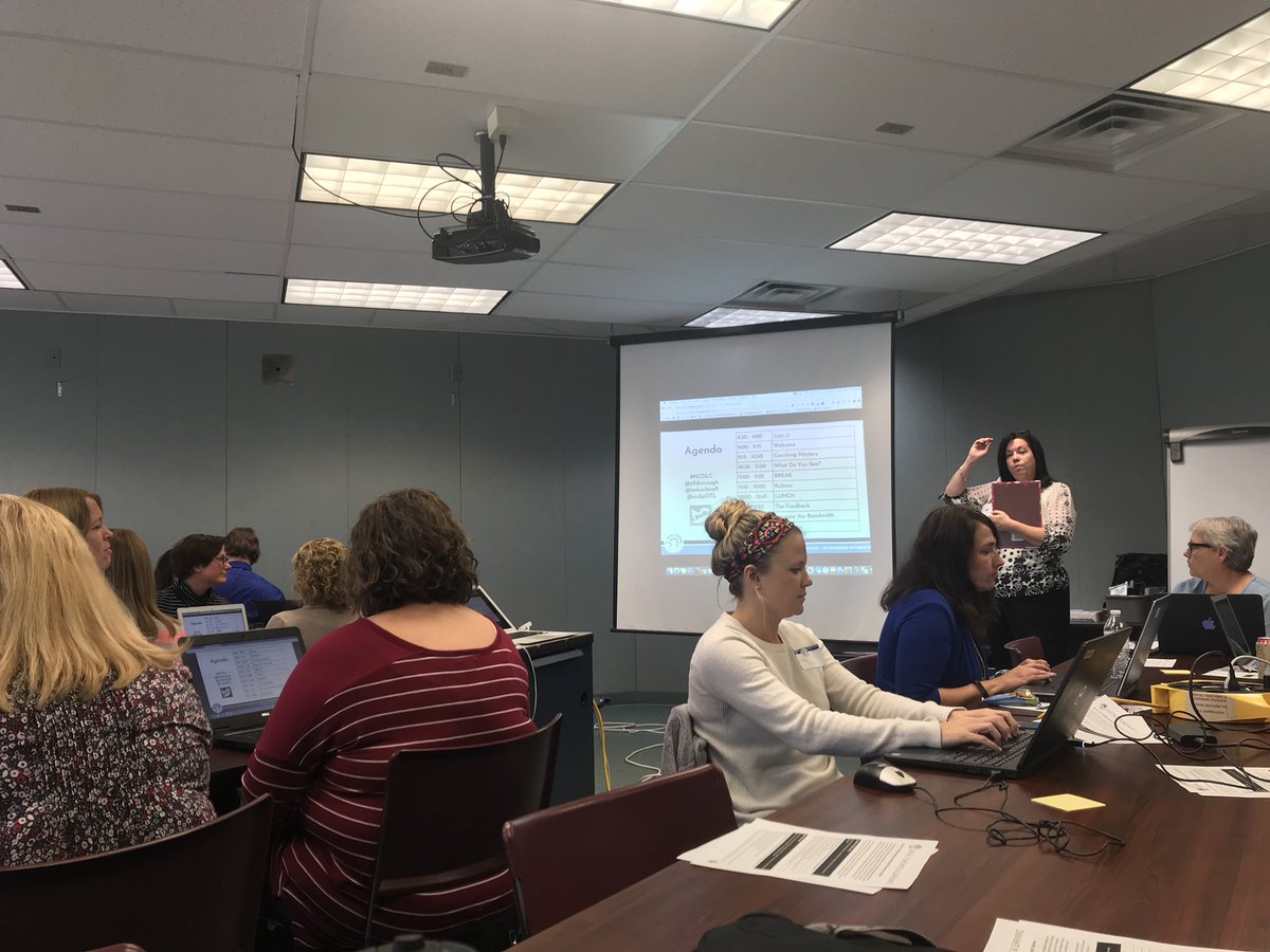 BanksTech's tweet photo. Digital Learning Competency coaching learning today. #NCDLC #iLCPSDLS https://t.co/z6pDgrUlxu