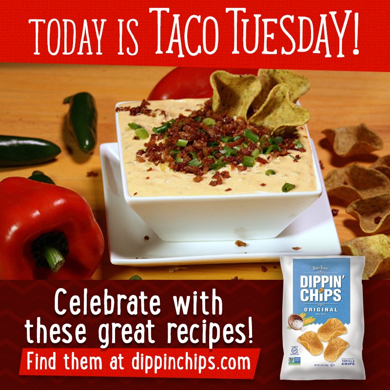 DippinChips's tweet photo. #TacoTuesday, a.k.a. the best day of the week! 😍🌮😍🌮😍🌮😍🌮 https://t.co/nGaOXzAzhC