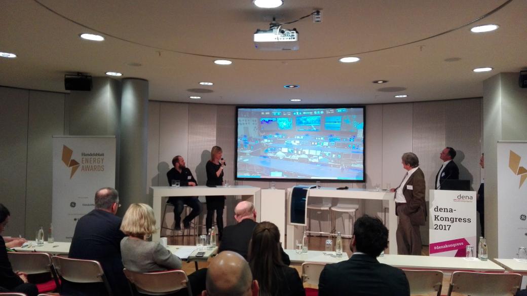 “The energy of the future is renewable storable and integrated.“ Panelteilnehmer Codepan #denakongress