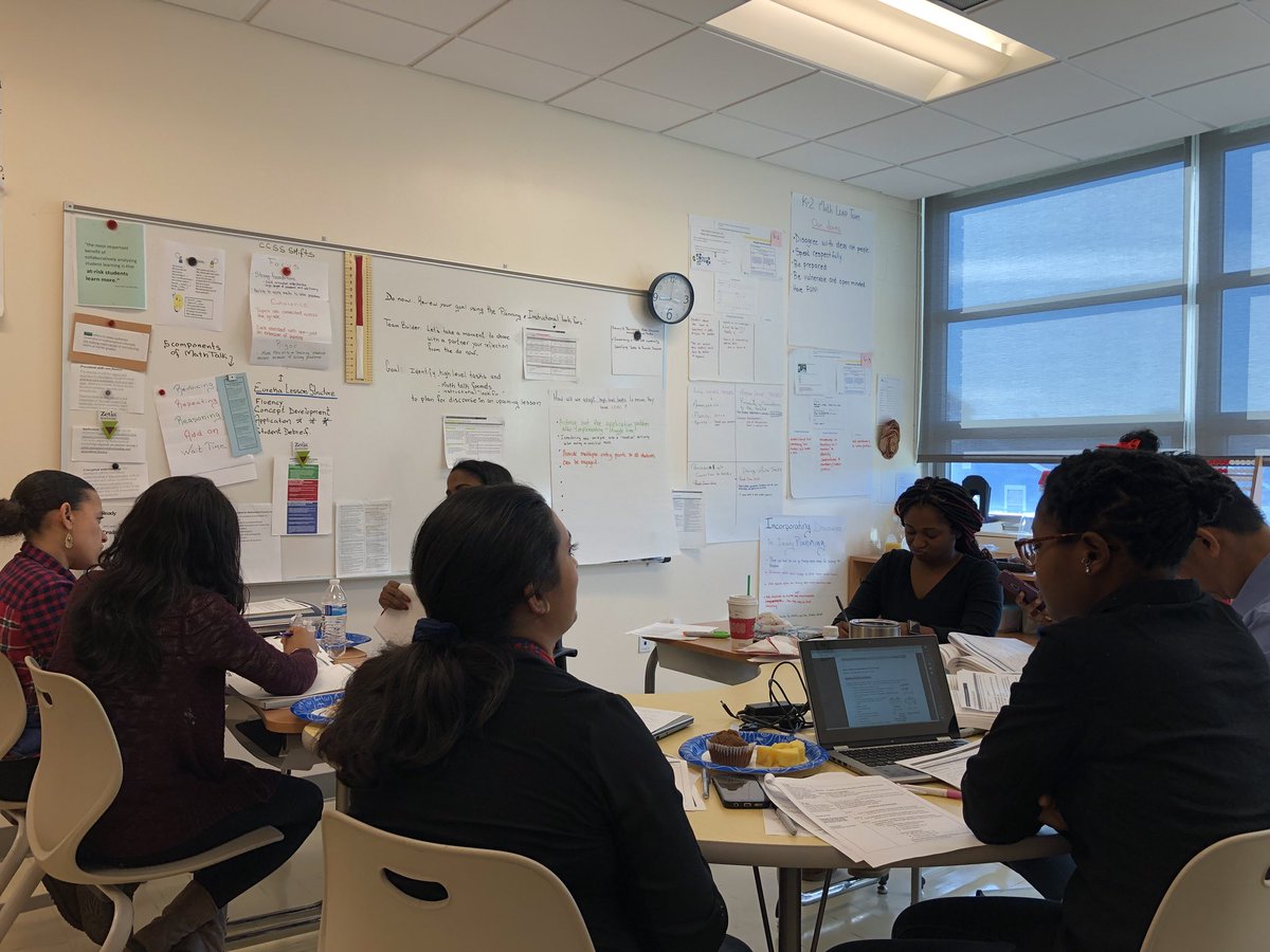 DCPSLeap's tweet image. Teachers engage in purposeful, goal-aligned planning as part of LEAP @NalleScholars