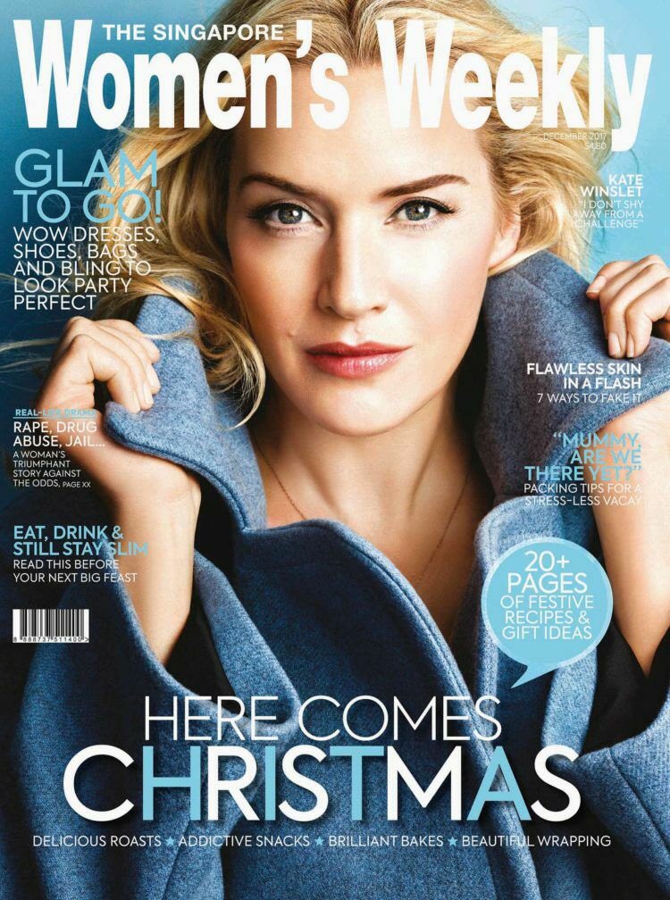 Kate for Women’s Weekly Singapore Magazine. December issue 2017. 💜
#katewinslet #womensweekly #singapore