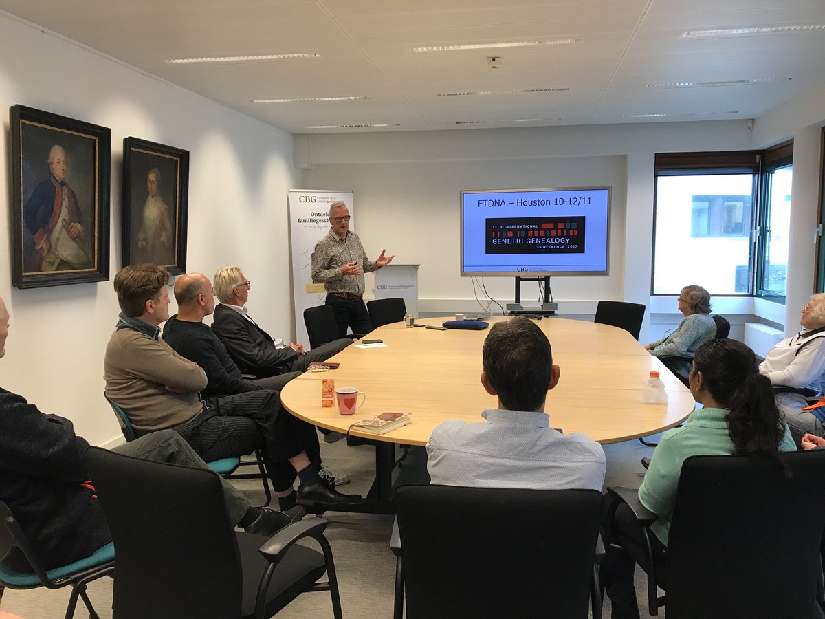 CBG_nl's tweet photo. Onze @RobvanDrie deelt zijn ervaringen tijdens #FTDNA2017 met collega’s. Binnenkort een verslag op onze site https://t.co/qHlUK5OnRy