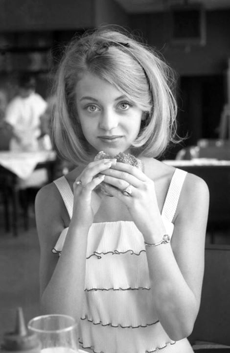 Happy birthday to Goldie Hawn. Photo c.1964. 