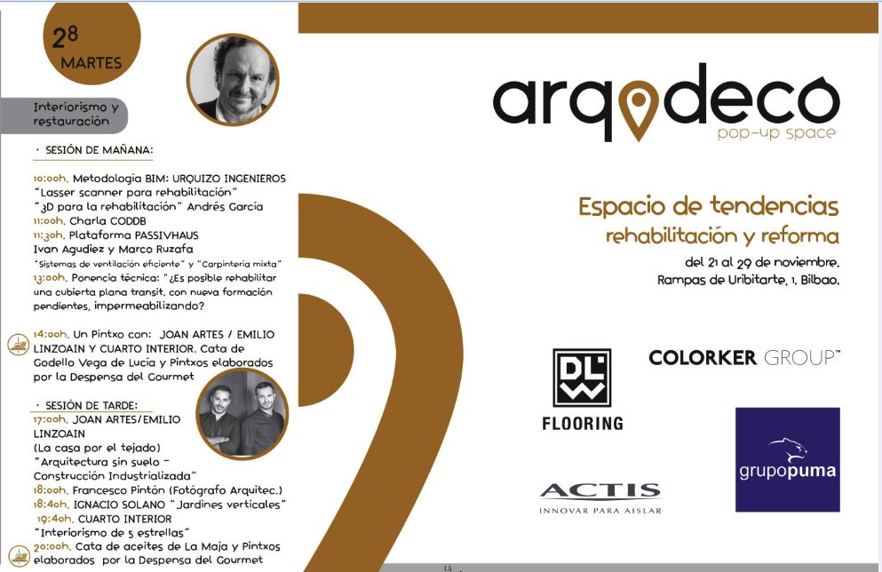 joanartesBCN's tweet photo. "Arquitectura sin suelo, Construcción industrializada"
El 28 de noviembre en ARQ-DECÓ Ponencia @Emiolin y @joanartesBCN CEO #LaCasaporelTejado @tureforma #tureforma #arqdeco con @CODDBizkaia @CuartoInterior @PlataformaPEP Urquizo Ingenieros https://t.co/aXVReXvycW