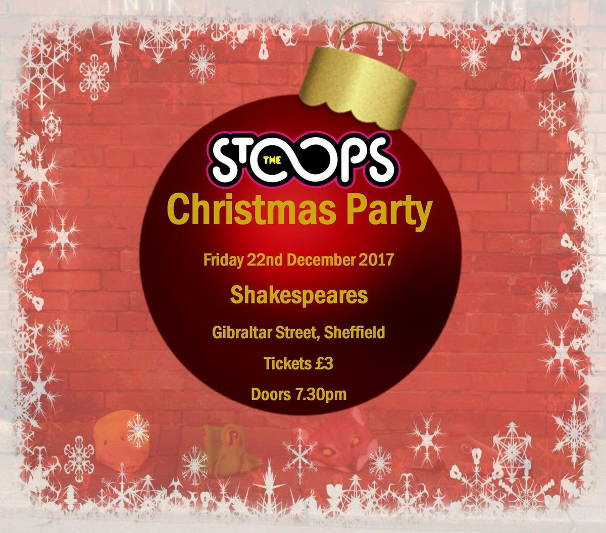 thestoops's tweet image. It's nearly December... @ShakespearesShf #sheffieldissuper