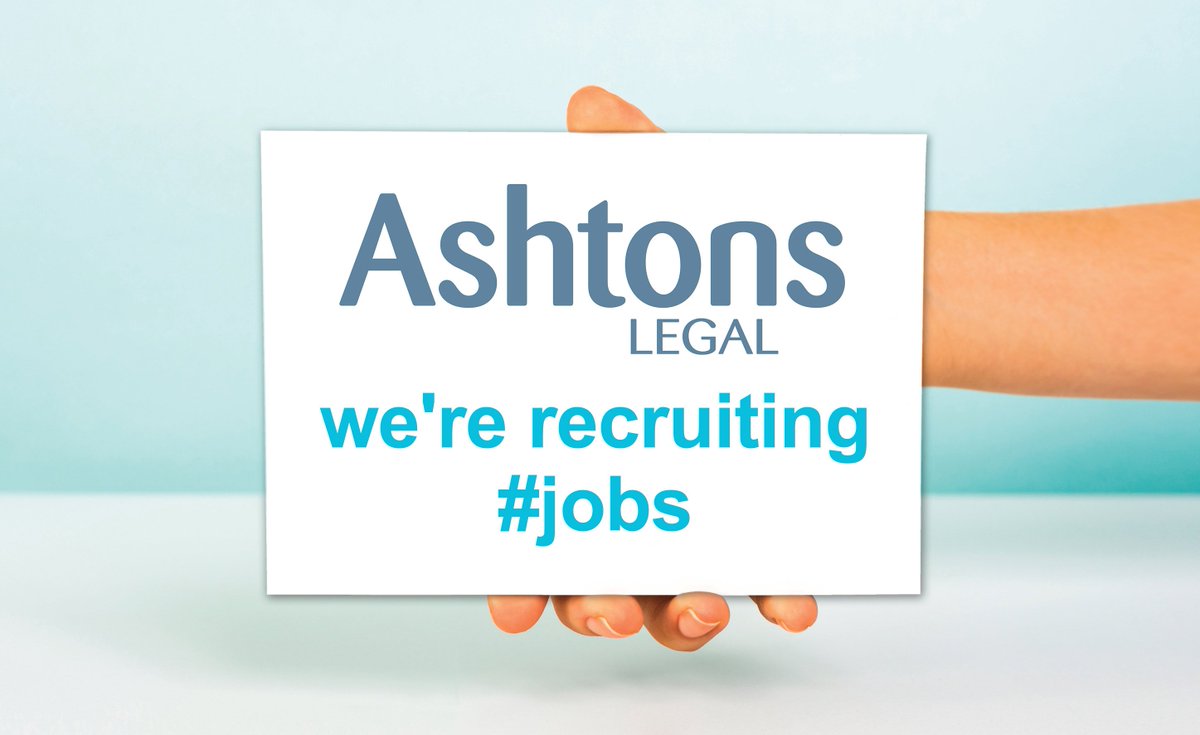 AshtonsLegal's tweet photo. We're recruiting! Check out our list of vacancies. If you can't find the specific role you are looking for, complete a speculative application, we’re always looking for talented individuals to join our firm https://t.co/Wh1aCIA6bb #Jobs #Norwich #Cambridge #Ipswich #BuryStEdmunds https://t.co/S8Db97nVIT