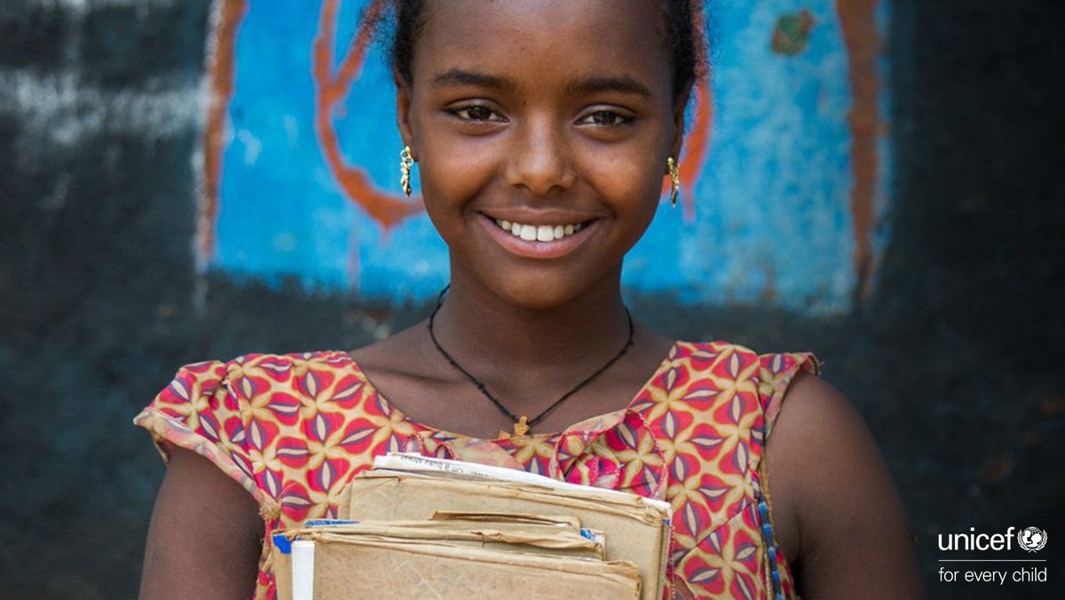 “Aku lapor ke polisi saat orang tuaku mengatakan aku akan menikah.' -Mestawet (14), Ethiopia. (via @UNICEF) #EndChildMarriage #AkhiriPerkawinanAnak