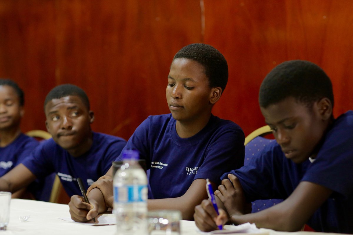 HigherLifeFDN's tweet photo. The way forward:
Community engagement
Innovative financing
#girlchild empowerment&mentorship
Boys& girls #srh education
#NGEC17 https://t.co/S0VDRCW9Eb