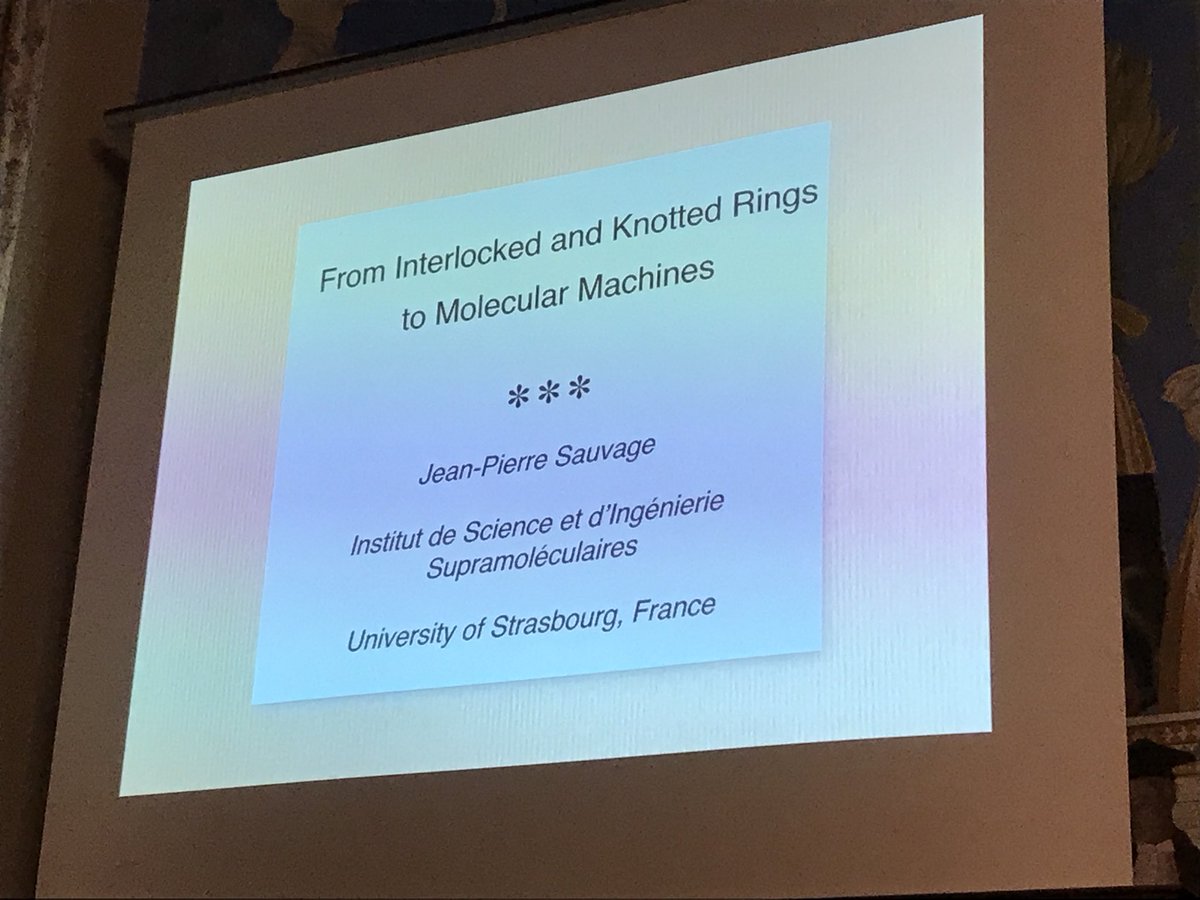 sirfrasersays's tweet photo. Jean-Pierre Sauvage is at pains to deny that he is a genius: the honest and humble Frenchman claims he ‘digests’ molecules.  He took a risk in 1982 and jumped into a new field. “We published in Tet Lett in 1983 and ‘suicidally’ in French w/ no thoughts of a Nobel Prize in mind https://t.co/WI9BHq2M5Z