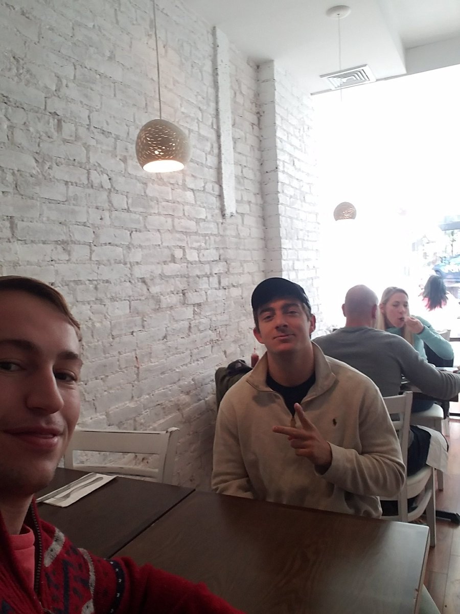 YostAlex's tweet photo. I'll have the three meat skillet.
Waiter: "that's the shit right there, I've got you number"
 #entp040 https://t.co/Ohow4IuF54