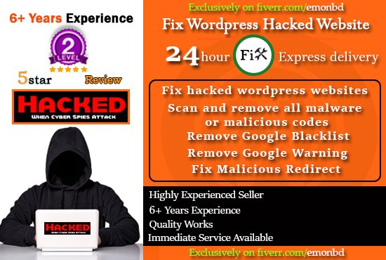 eeemonbd's tweet photo. Fix Wordpress Hacked Website And Clean Malware Virus on #Fiverr https://t.co/1GyDotBb5L #cleanmalware #Malware #hacked #virus #security #fixwordpress #removemalware #Cybersecurity #removevirus #WordPress #hack #wordpresshack #wordpresshelp #hackedwebsite #fixhacked https://t.co/ENqsVsMFf1