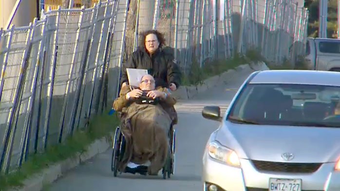 Etobicoke couple forced to walk home after hospital stops covering ambulance trips for husband with MS bit.ly/2zprGZA