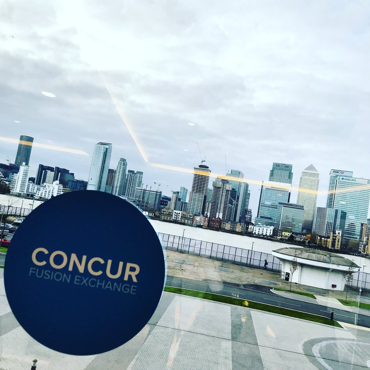 madlennicolaus's tweet image. Enjoying this special view today - Fusion Exchange London
#concurFXL 
#conferenceperks