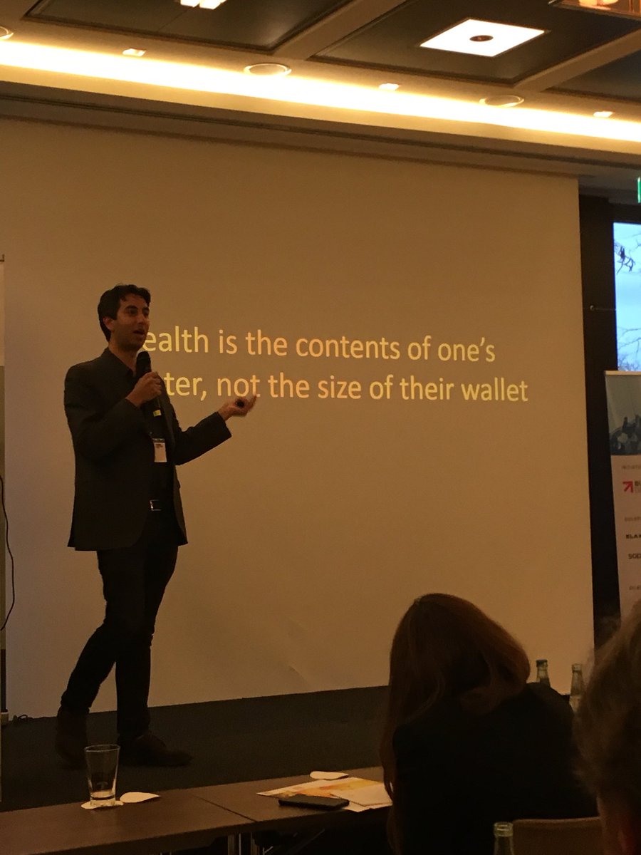 denkbegleiter's tweet photo. Thanks @cgledhill for: Wealth is the contents of one‘s character, not the size of their wallet! Let’s think about that 👍🏻#BankenChallenge17 https://t.co/aBT3aiGzQO
