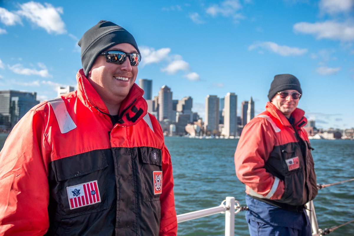 BostonHarborNow's tweet photo. We toured @uscg #SectorBoston base in North End w COTP Claudia C. Gelzer and her team to better understand role of CG in coastal safety, security, & environmental protection of Boston Harbor’s waters & beyond. Proud to work in partnership w these brave & dedicated men & women. https://t.co/bOBHpdOeIu