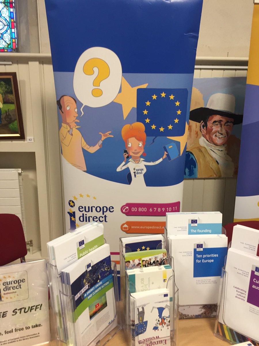 EDBallinasloe's tweet photo. Some of our informations stands @ballinasloeEDIC @LibrariesGalway #timetomove2017 https://t.co/BRXXpP7SP2
