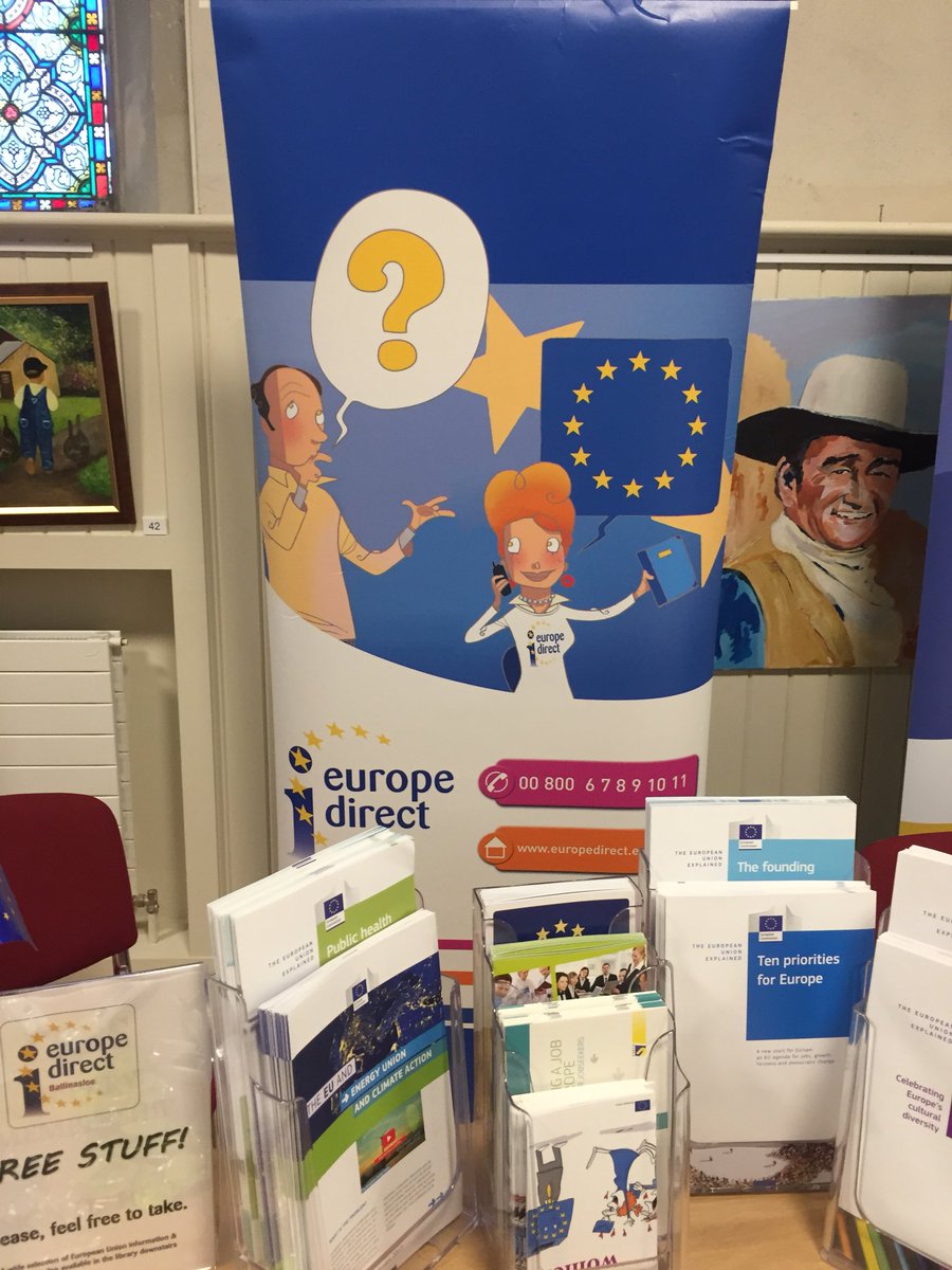 EDBallinasloe's tweet photo. Some of our informations stands @ballinasloeEDIC @LibrariesGalway #timetomove2017 https://t.co/BRXXpP7SP2