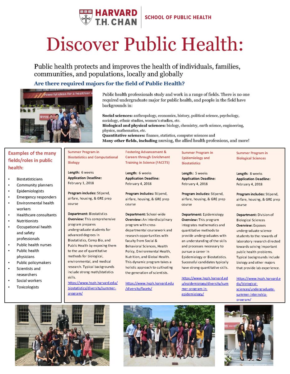 Harvard Epidemiology On Twitter Applications Are Open For - 