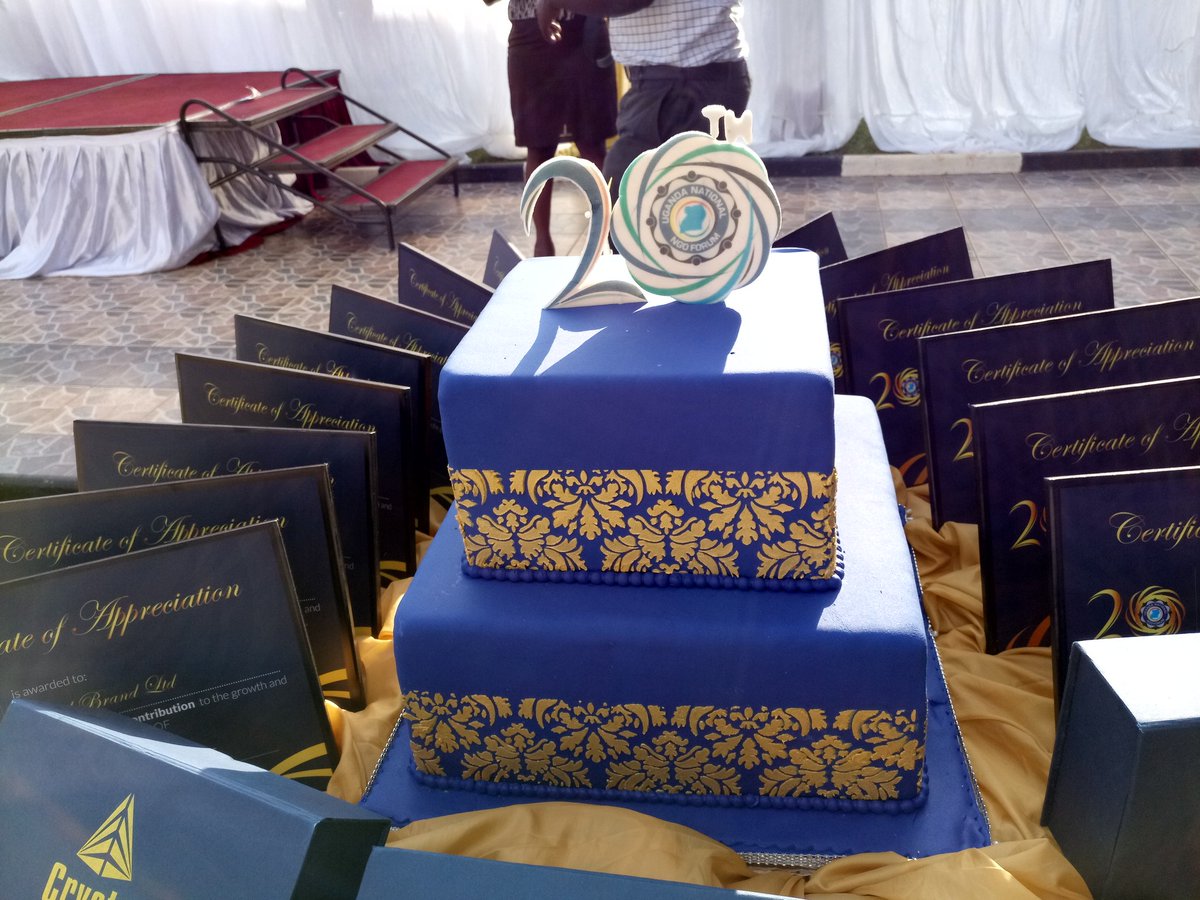 Yooooo.... <a href="/ngoforum/">The NGO Forum</a> is making 20 years and the cake is kawa #NGOForumat20