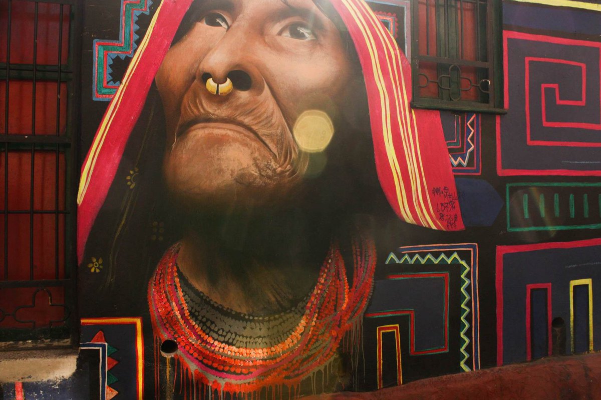 ResiRest's tweet photo. Beautiful #Colombia 🇨🇴 The famous wall painting from Callejon del Embudo 🎨 #Discover the exceptional #Bogota Street Art ❤️ What is your favourite piece of art? 🌎 Think Local, Eat Global #art #travel #resirest https://t.co/GOgFrLIudH