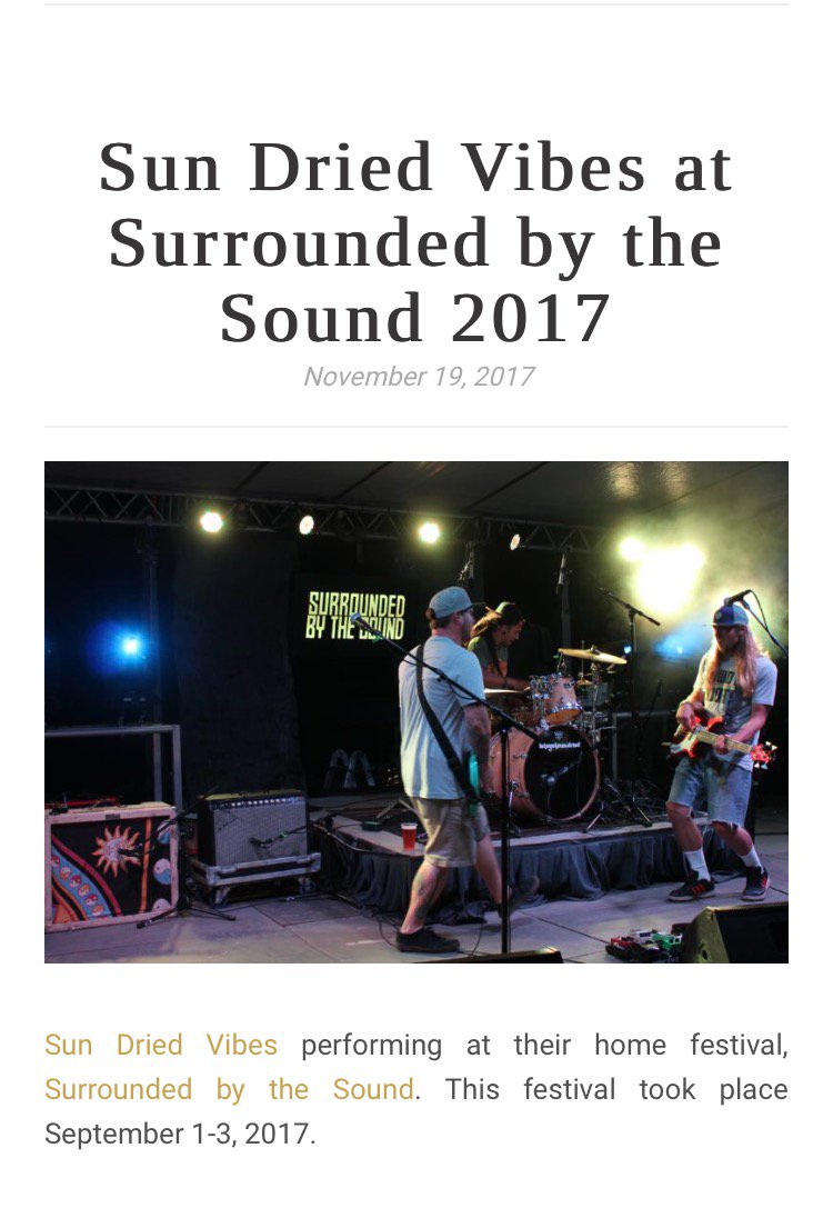 DanceYFO's tweet photo. https://t.co/jJDaBYmvCH 
Put your #peepers on our gallery of @sundriedvibes at @SBTSMusicFest on our website now! #sundriedvibes #letsgetsundried #reggae #festival #surroundedbythesound #sbts #eastcoast #livemusic #concertphotography #danceyourfaceoff #dyfo https://t.co/cesT5kQKRN