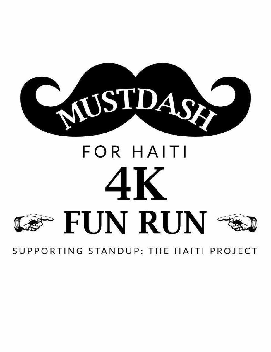 StandUp_SC's tweet photo. @southcollegedpt students &amp; profs I mustache you a question...are you ready to run/walk? Our 1st Annual MustDash for Haiti 4k will take place on Dec. 10th to help support the @STANDHaiti mission. Don't forget to pack your tennies &amp; guys don't forget to sport your best mustache! https://t.co/WsGcUiOAJQ