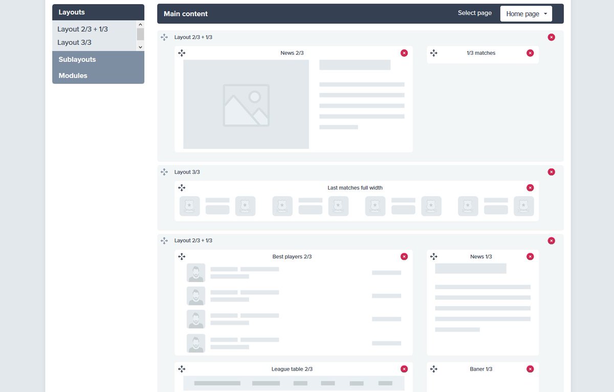 Do you like puzzle? Your website can be just as easy. #futbalitoessential #newlook #newfeatures #minifootball