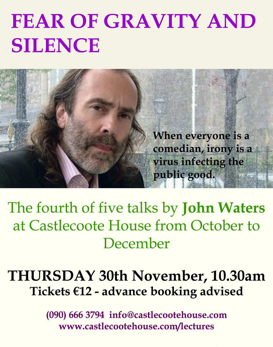 CastlecooteH's tweet photo. The fourth #lecture by #JohnWaters #Castlecoote #roscommon @UnaBhanTourism @roscommonie @RoscommonT @RoscommonHerald @RoscommonPeople @roscommonpage @roscommoncoco @IrishJournos #tuambabies @discoverathlone @strokestownpark @ClonalisHouse @Hidden_Ireland @historicirishho https://t.co/zrFP7knTOy