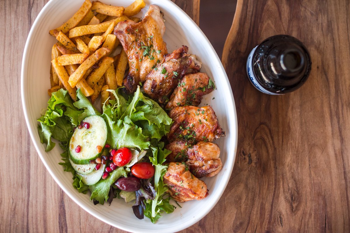 Evoo Greek Kitchen On Twitter Chopped Chicken Lunch Plate