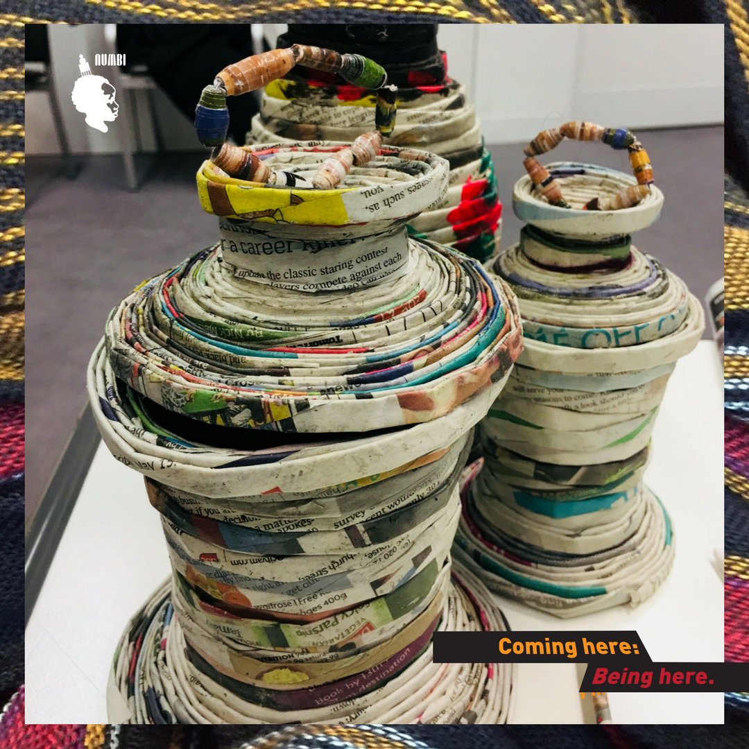 numbiarts's tweet photo. Over the weekend we held a Somali Weaving Workshop part of our Coming Here Being Here Project. #comingherebeinghere #NumbiArts #eachoneteachone #Somalifingerweaving #JamaMubaraklovelies #comingherebeinghere #TowerHamlets #numbiarts π»π»π» https://t.co/JcGoUdOeOC https://t.co/1zgUe3qAob