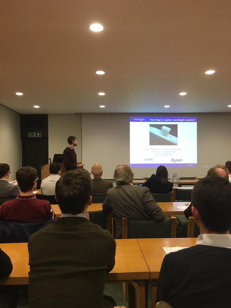MWMmaths's tweet photo. Congratulations to PhD student Will Rowley on coming runner up in the @smithinst #TakeAim2017 competition and giving a fantastic talk at the Alan Turley Day @UniofOxford! #metamaterials #mathsinindustry #WiCConTour https://t.co/rx3Old1oF7