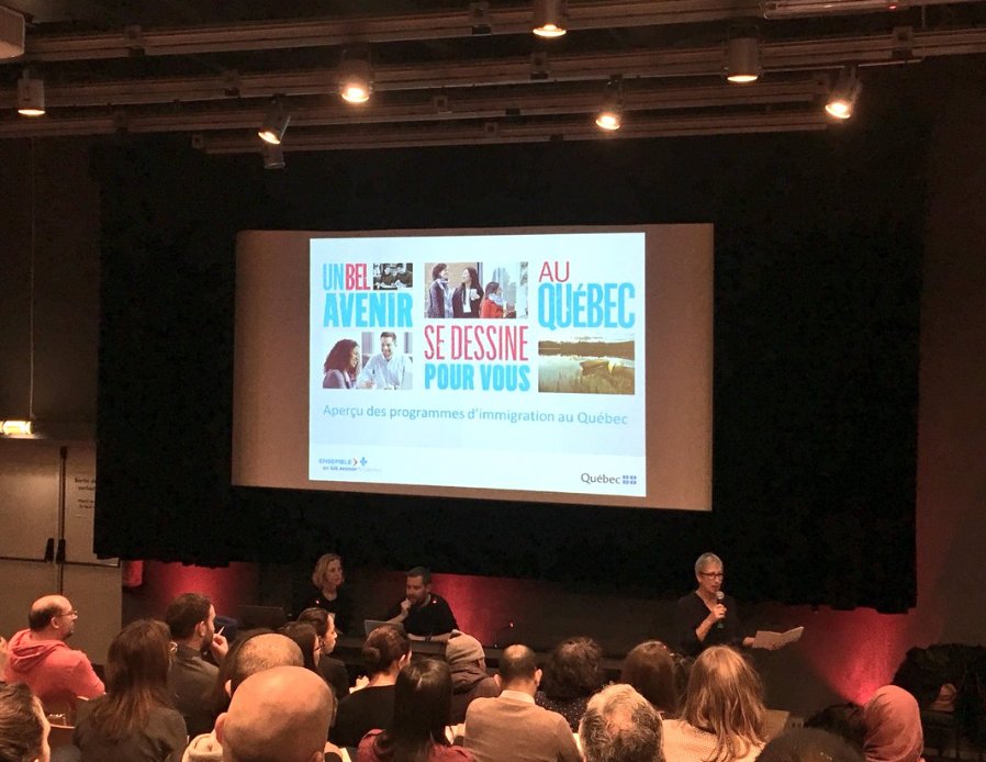 H2JConseil's tweet photo. Atelier-conference comment #Sinstaller à #Montreal et au #Québec en #direct maintenant depuis @CDMParis19 avec @ofqj_france @Quebec_FR > https://t.co/3COk1gXa2z https://t.co/SLnnbHot1E