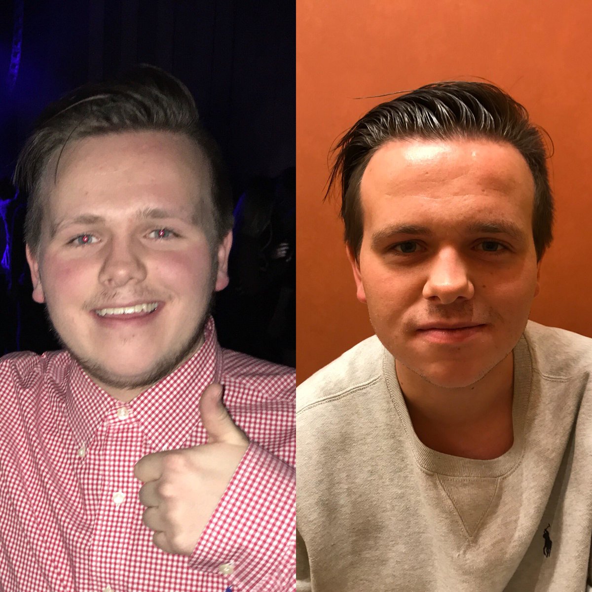 arnarorn's tweet photo. 2015➡️2017. 2 árum síðar og einni undirhöku fátækari. 💪 https://t.co/whF0d8BTxs