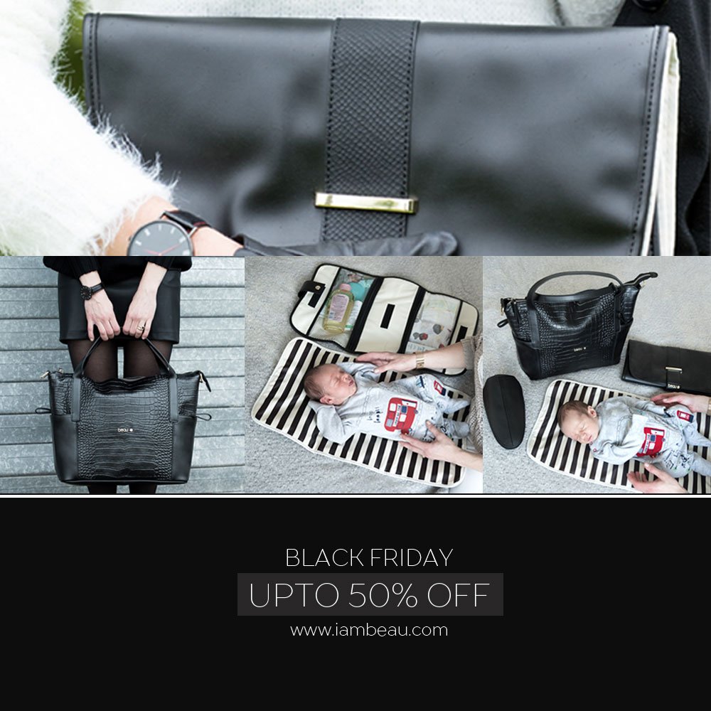 _iambeau's tweet photo. Our Black Friday Sale starts now... #blackfriday #changingbag #sale #whilststockslast #babygear #stylishmum #pregnancy #maternitysale #babyshower #christmas2017 https://t.co/hAbH7FQWy4 https://t.co/Ee2IivK1w1