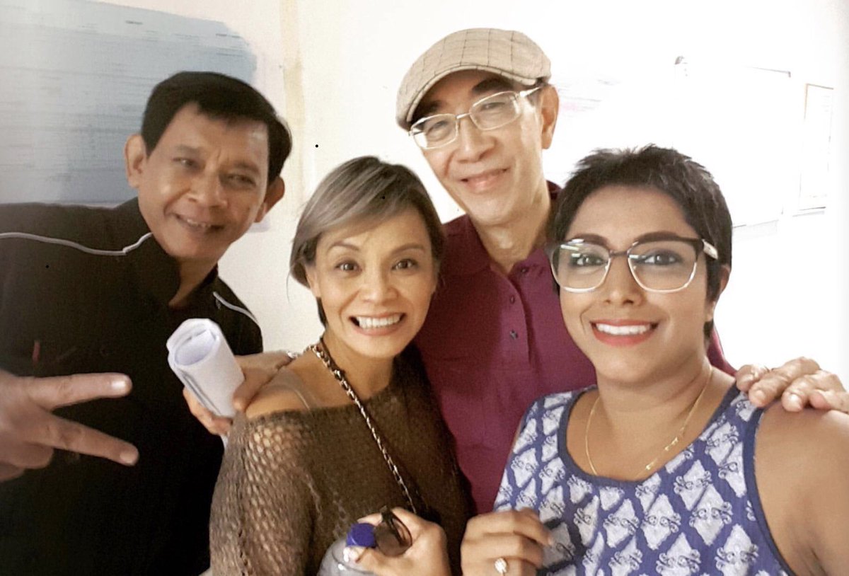 bree_tlf's tweet photo. tanglin musketeers #TanglinCh5  #tanglinMrsP with her buddies https://t.co/dhrI4cYJvv
