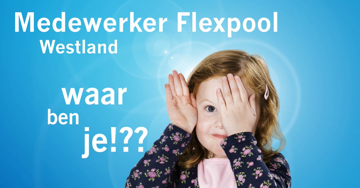 #Vacature: Medewerker Flexpool #Westland. Ben jij de flexibel inzetbare kracht die afwisseling fijn vindt en zich moeiteloos inpast in het team om kinderen een onvergetelijke dag te bezorgen? #kinderopvang Dan zijn wij op zoek naar jou! Meer info: 2samen.nl/kinderopvang2s…