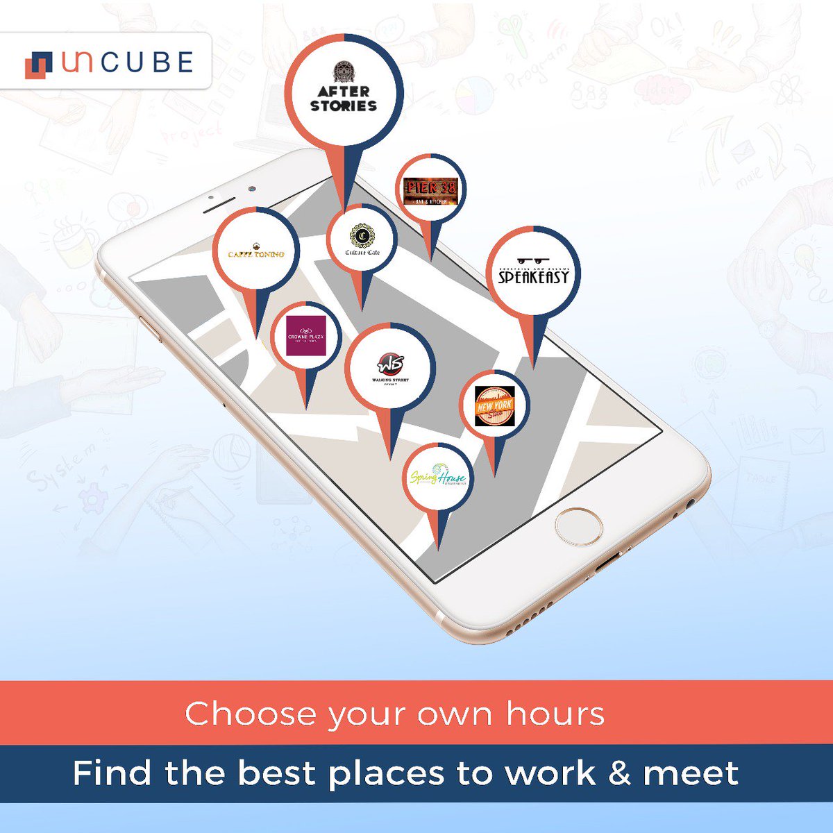 TheUnCube's tweet photo. Choose from a constellation of locations from across Gurgaon. 
Have the freedom and flexibility to work from anywhere you want, anytime you want. 
Visit https://t.co/JGoFX3P0as and book you space now.
#EscapeTheOffice #JoinTheNewShift https://t.co/ZhbtsykZ3m
