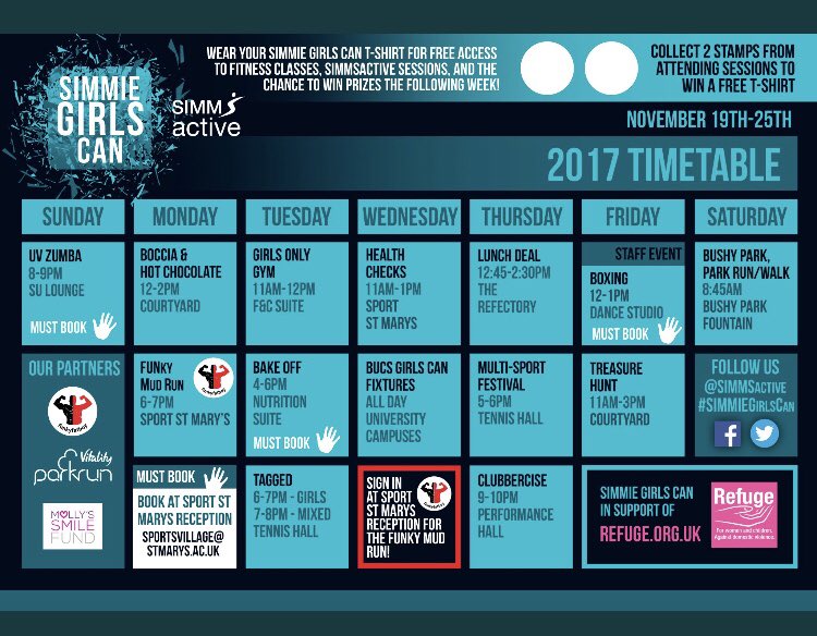 Go on girls let’s show everyone what we are made of #simmies #SimmieGirlsCan 🔵⚪️