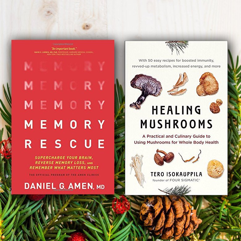 BiohackingE's tweet image. What&apos;s on your Holiday wish list? We are very excited for @DocAmen new book Memory Rescue. #biohacking #brain #BrainHealth #books #wishlist #Christmas