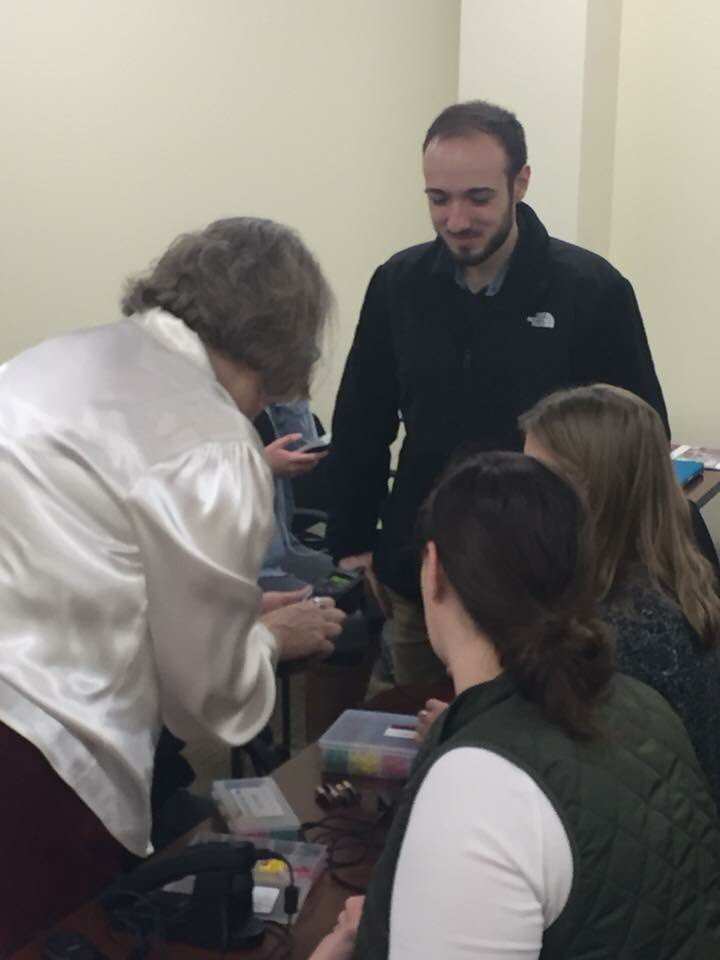 e3northeastern's tweet photo. e3 Northeastern Technologies Group teaching about OAEs to the future of Audiology! https://t.co/64wuYkPpvA