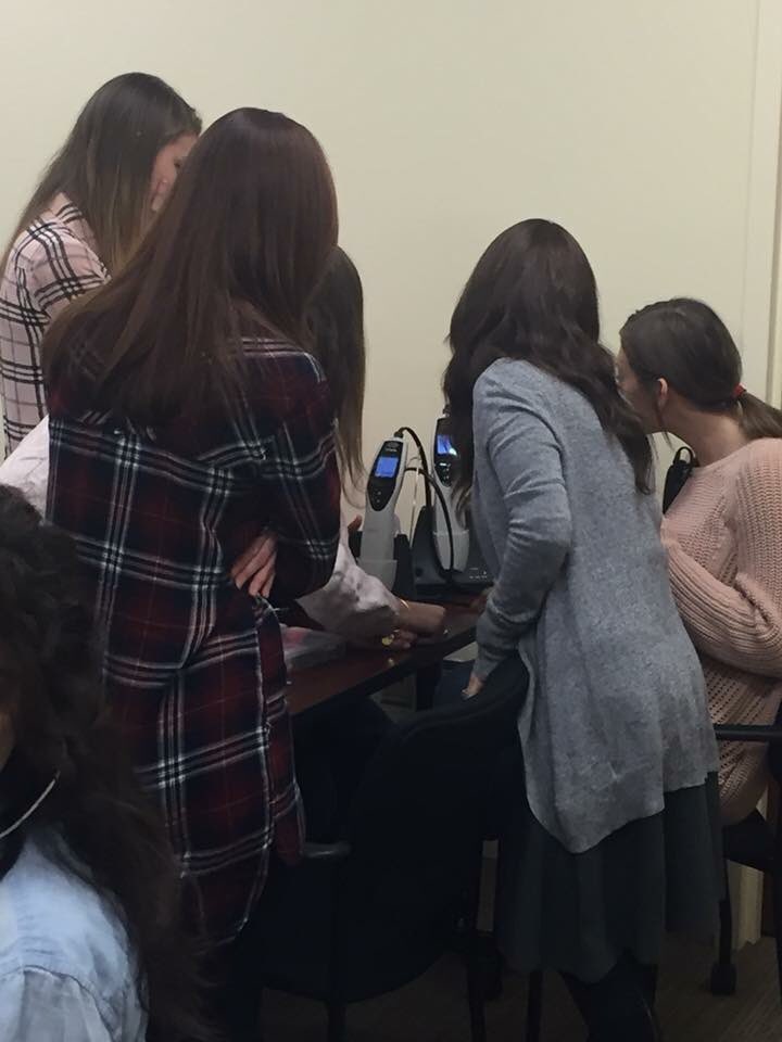 e3northeastern's tweet photo. e3 Northeastern Technologies Group teaching about OAEs to the future of Audiology! https://t.co/64wuYkPpvA