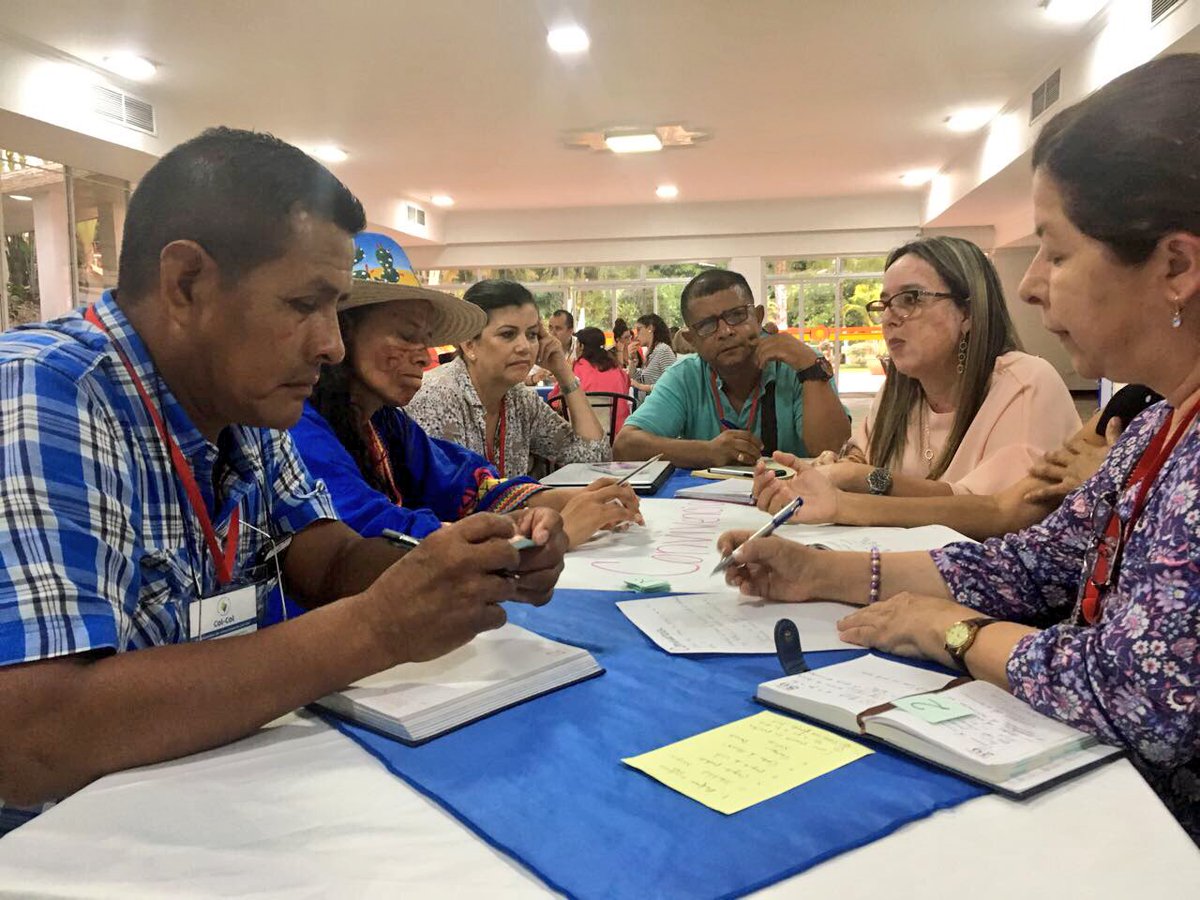 APCColombia's tweet photo. ¡#ColCol por la educación! Por primera vez se reúnen los representantes de los Internados de Colombia para planear y mejorar la educación integral de nuestros #NNA en zonas rurales. https://t.co/UOBdAAIBnB