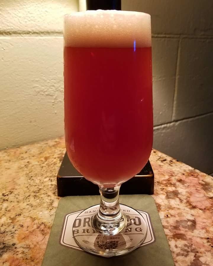 orlandobrewing's tweet photo. Today's Try This is DAS Sauce. This cranberry sauce inspired beer is a little tart, slightly sweet, and pairs well with turkey naps #cranberry #orange #agave #ryePA https://t.co/gdnx0uZRB3